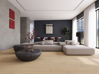 Замковый ламинат 100% натуральный, состоит из осины и березы 50/50, толщина 8 мм., водостойкий (72 часа защиты от воды), 34 класс износостойкости/AC6, ударопрочный. Структура N натуральные поры